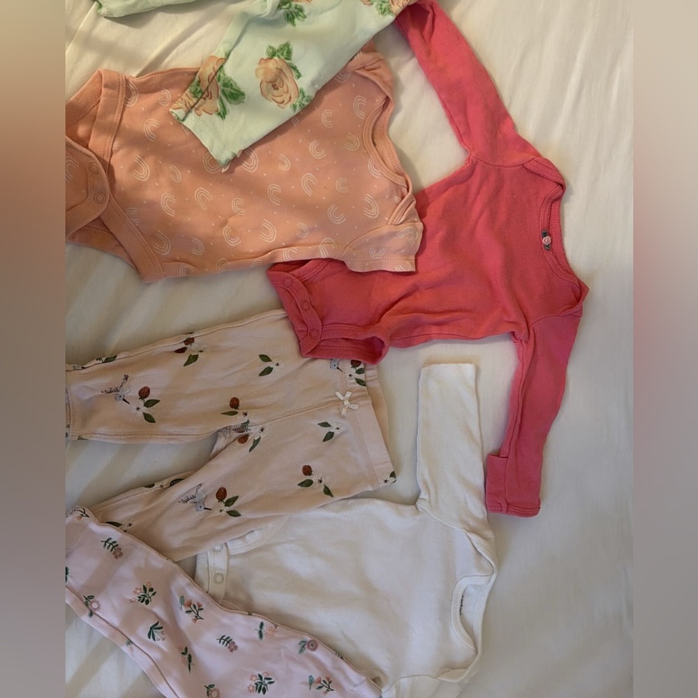 Aesthetic stunning baby girl bundle lot of clothing